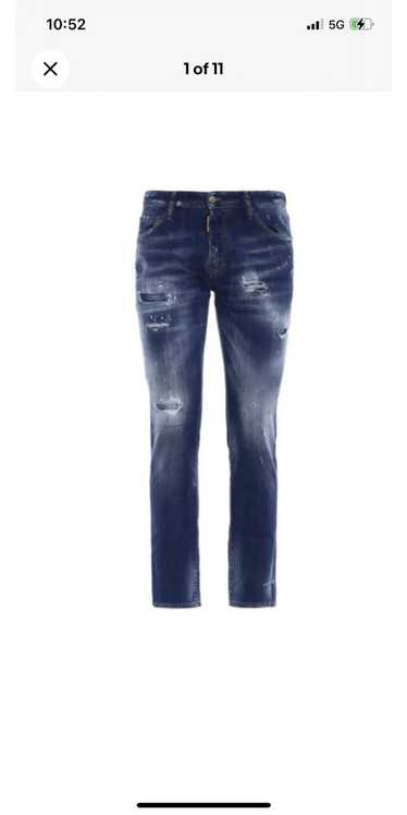 Dsquared2 Cool Guy Red Spotted Jeans