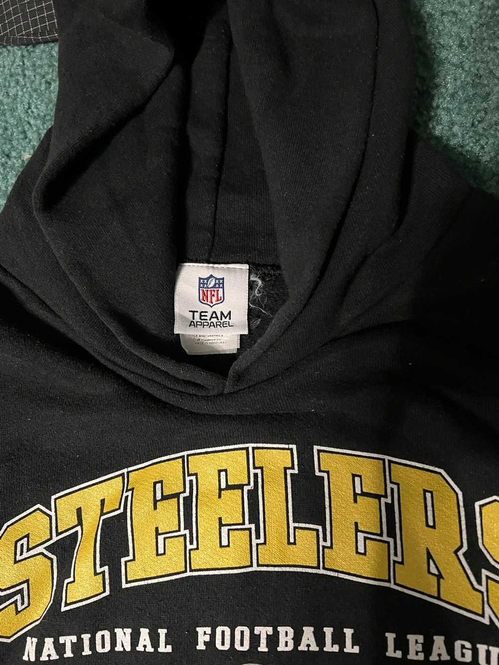 Vintage 00s Yellow Pittsburgh Steelers NFL Team Apperal Hoodie - 6X-Large  Cotton– Domno Vintage