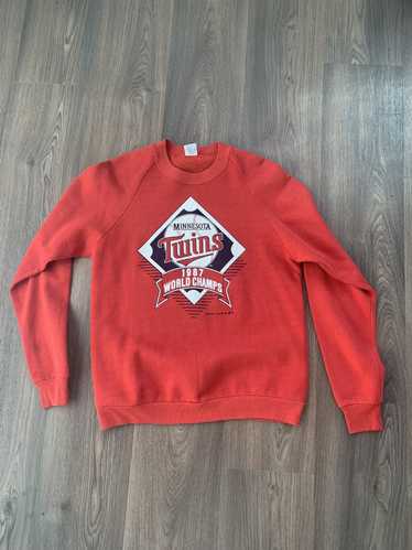 Jerzees Minnesota Twins World Champions Sweatshirt - image 1