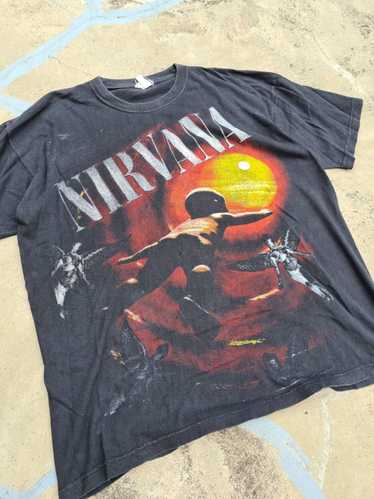 Band Tees × Nirvana Bootleg Nirvana Tee - Gem