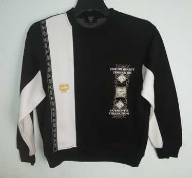 Shop MCM 2023-24FW Unisex Long Sleeves Logo Sweaters (MHEDAMM03