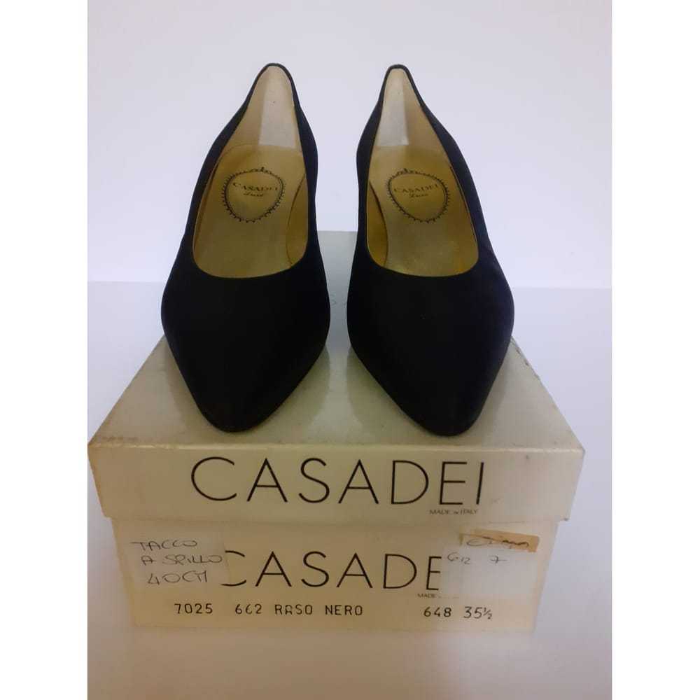 Casadei Velvet heels - image 7
