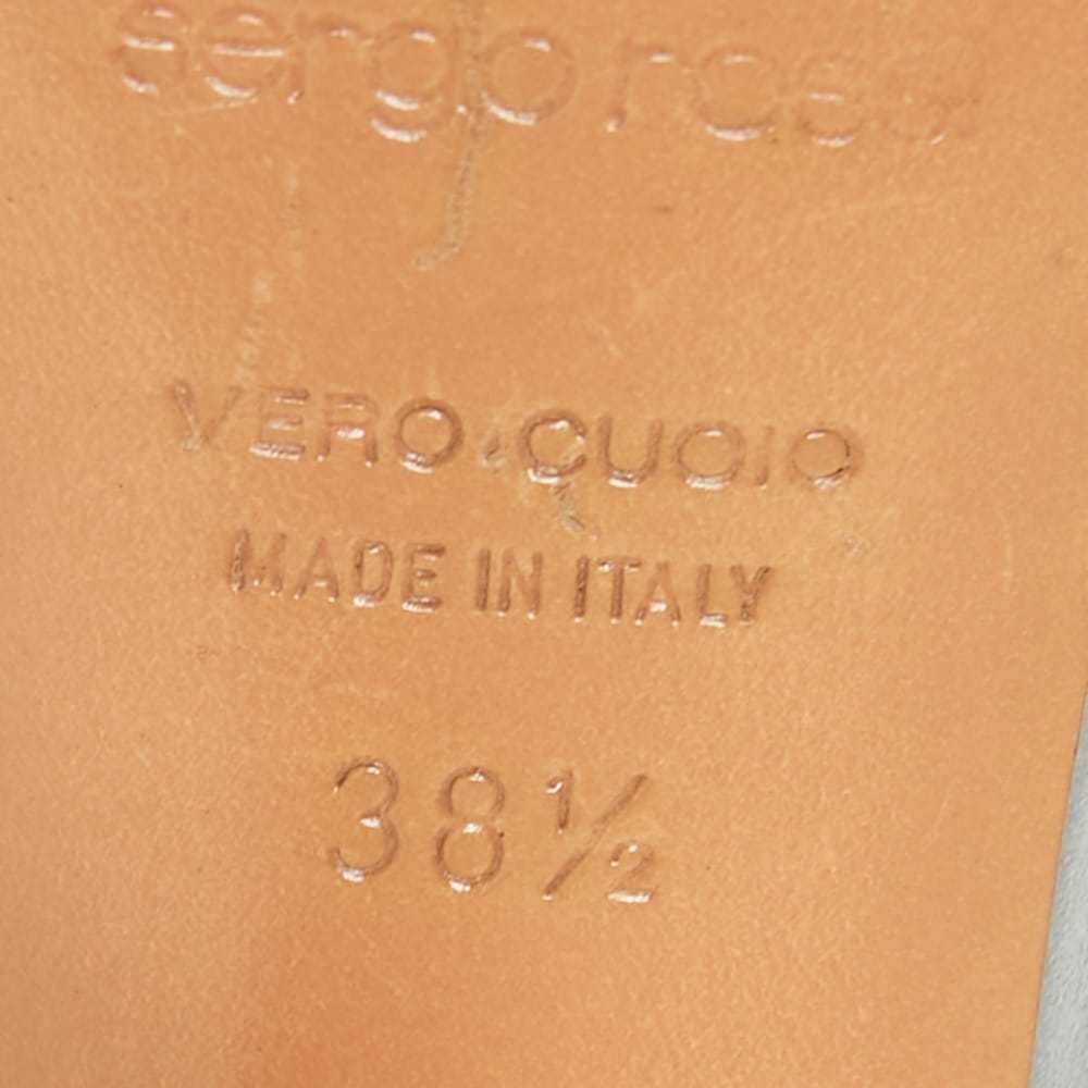 Sergio Rossi Leather sandal - image 7