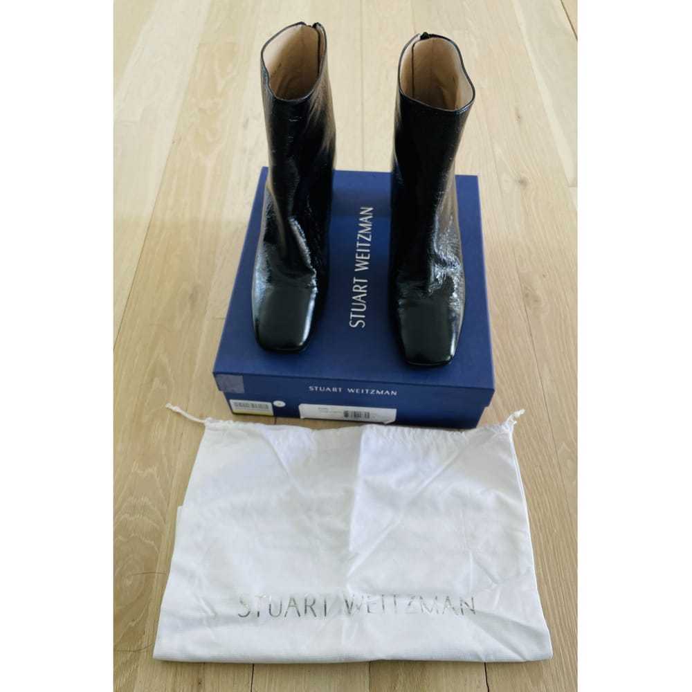 Stuart Weitzman Patent leather ankle boots - image 5