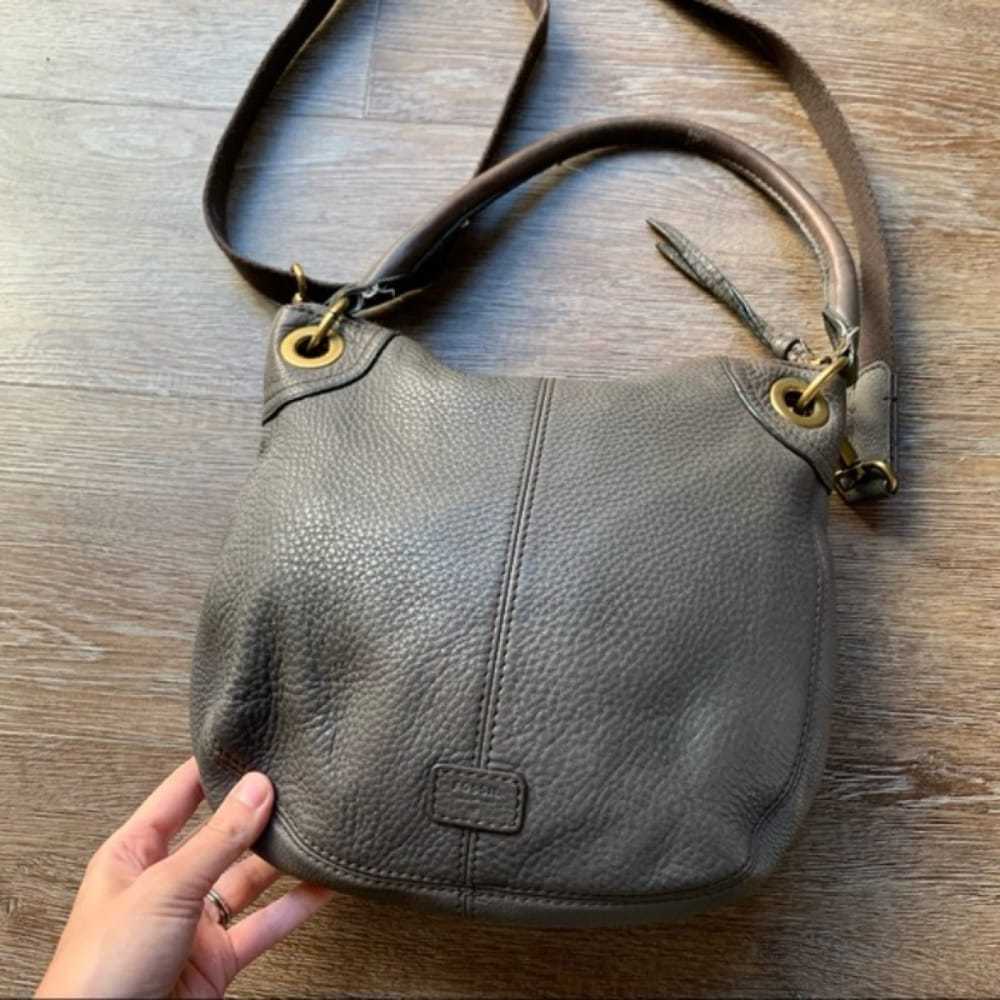 Fossil Leather crossbody bag - image 9