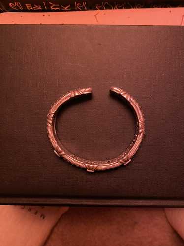 Vintage .925 Amethyst Cuff Bracelet