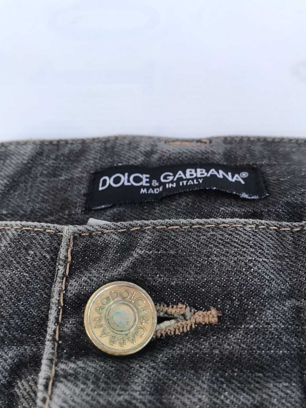Dolce & Gabbana Dolce&gabbana denim black Nice de… - image 4