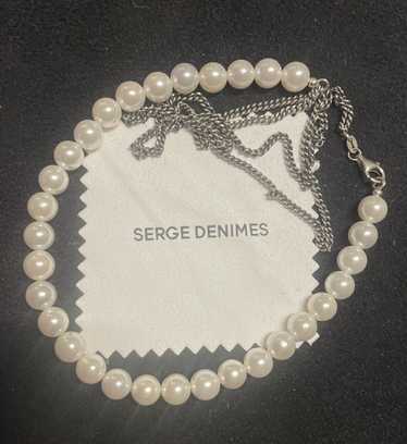 Jewelry Serge Denimes Silver Lunar Necklace