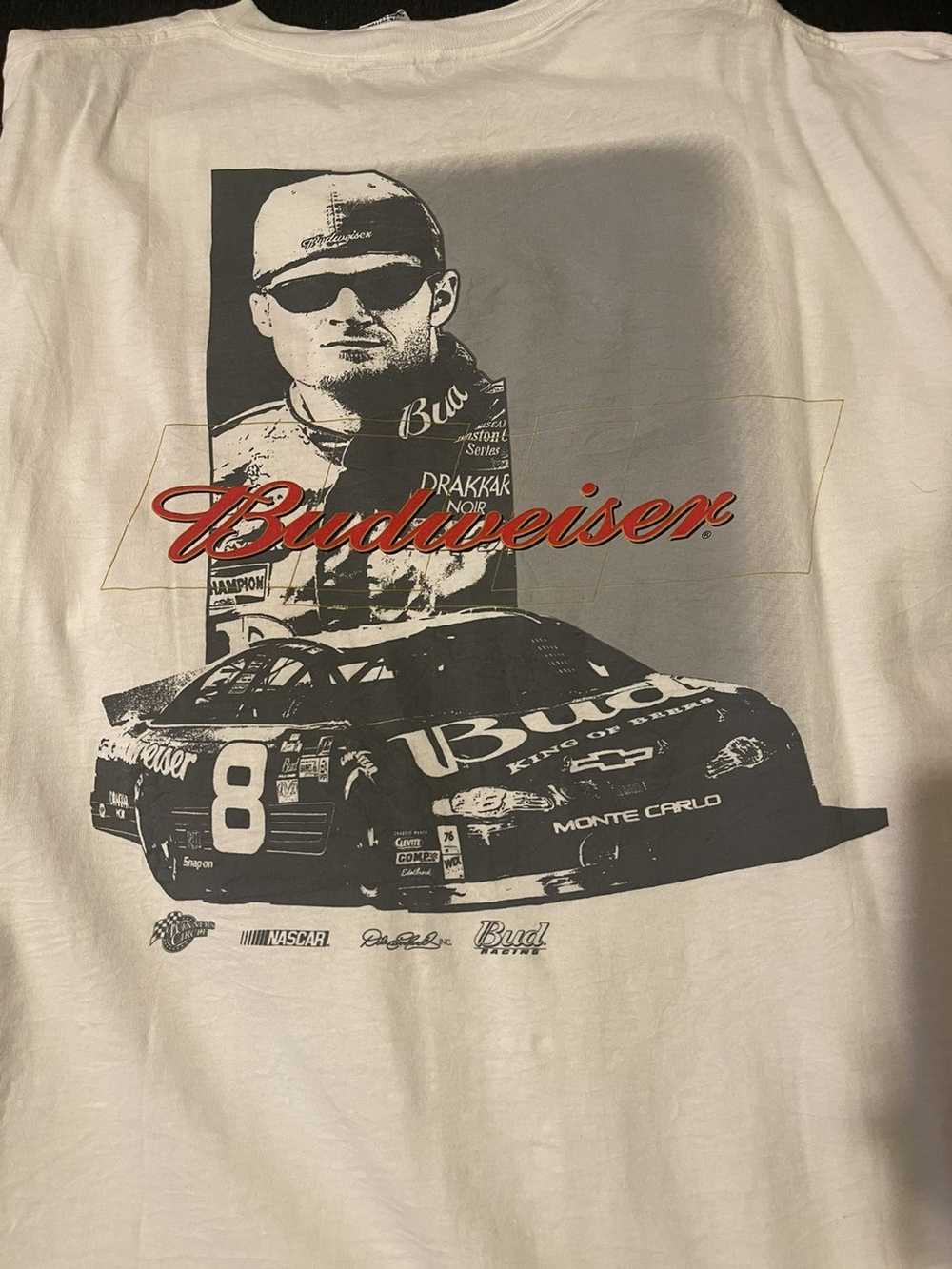 NASCAR × Vintage NASCAR Budweiser vintage shirt - image 1