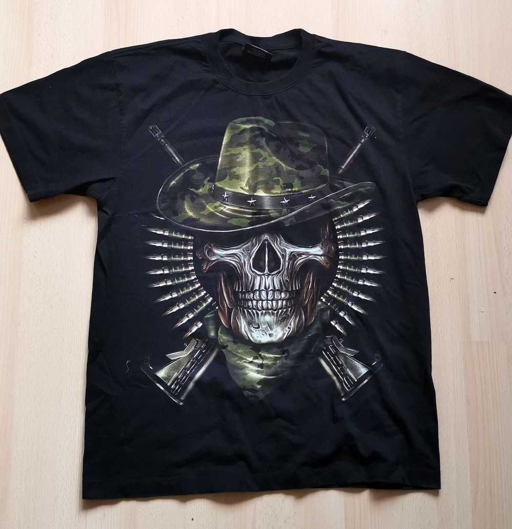 Other Roob Chang skull t-shirt motorcycle/chopper… - image 1