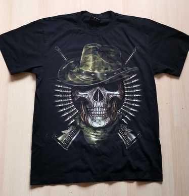 Other Roob Chang skull t-shirt motorcycle/chopper… - image 1