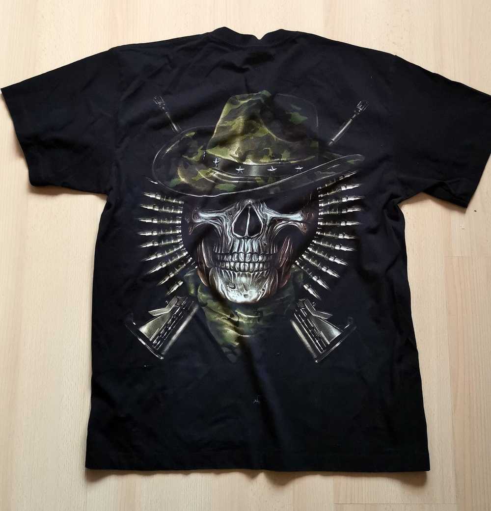 Other Roob Chang skull t-shirt motorcycle/chopper… - image 3