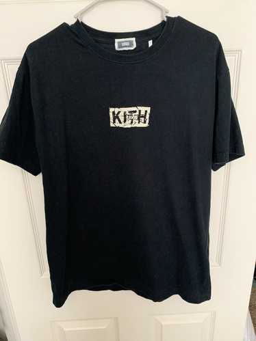KITH Splintered Box Logo TEE Black Olive - Tシャツ/カットソー(半袖 ...