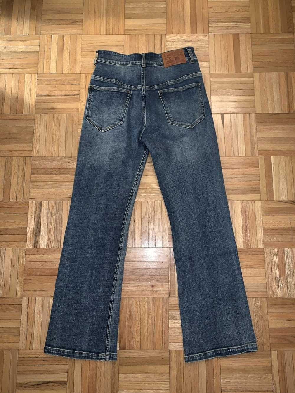 Designer Trinite washed jeans in blue size S - image 10