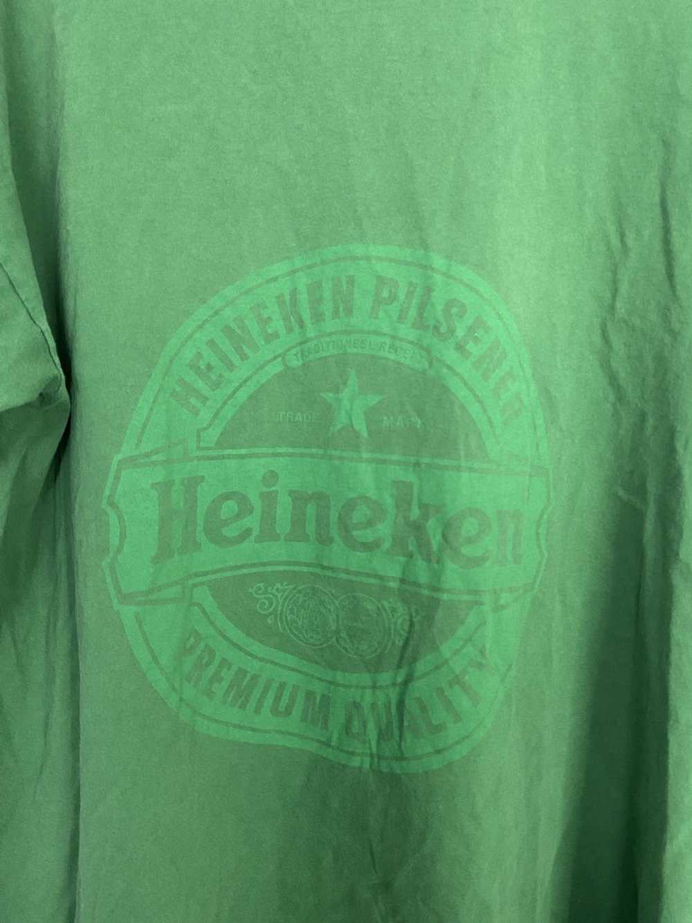 Heineken × Vintage Vintage Heineken Logo Beer T-S… - image 2