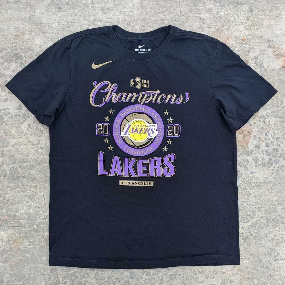 L.A. Lakers × NBA × Nike Nike LA Lakers 2020 Cham… - image 1