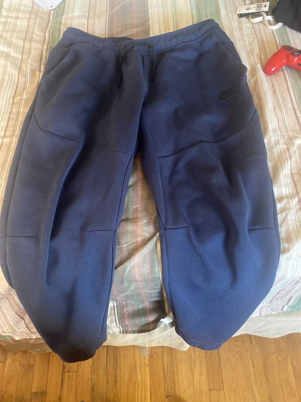 Nike Nike Tech Fleece Navy blue bottoms - image 1