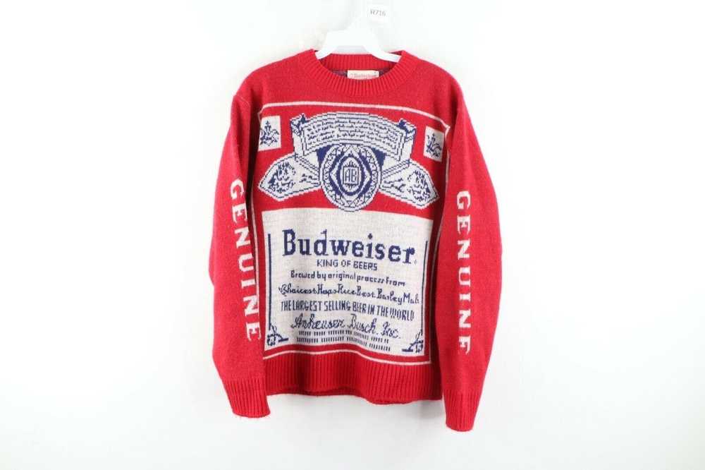 Streetwear × Vintage Vintage 80s Budweiser Beer A… - image 1