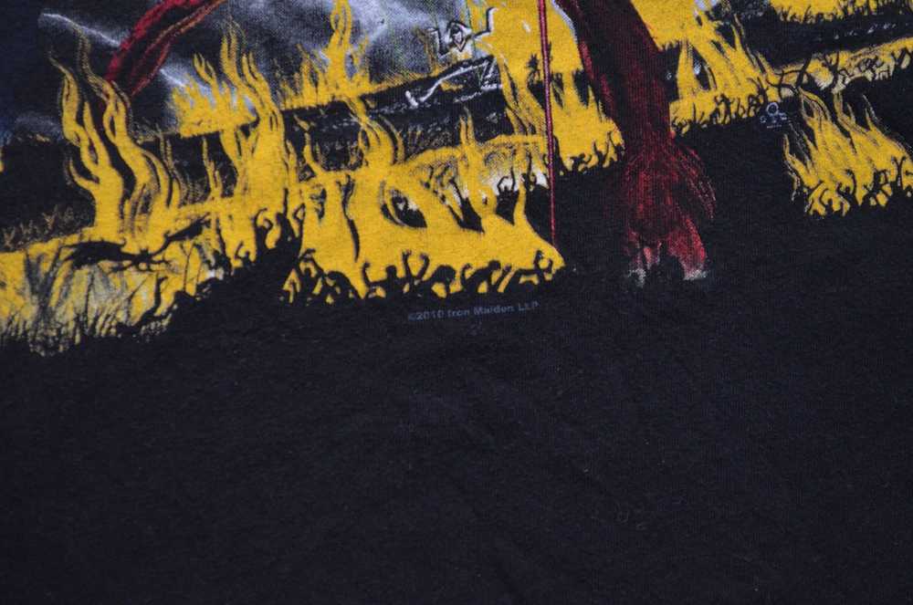 Band Tees × Iron Maiden × Vintage Rare Vintage Ir… - image 4