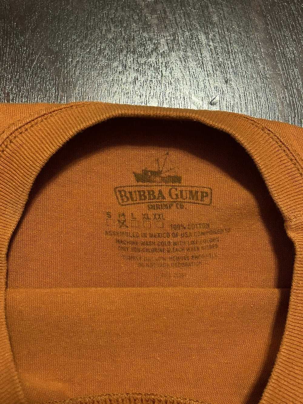 Bubba Gump × Vintage Vintage dark orange bubba gu… - image 4