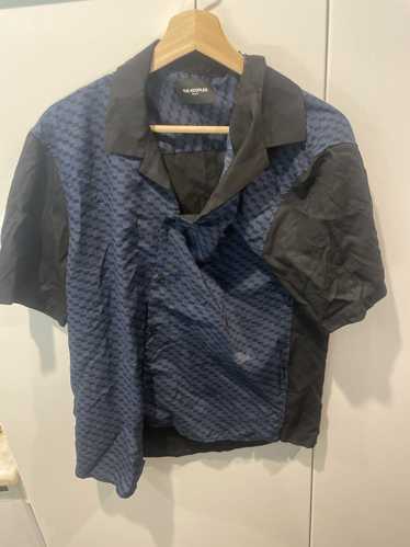 The Kooples Kooples Blue and Black Button Up