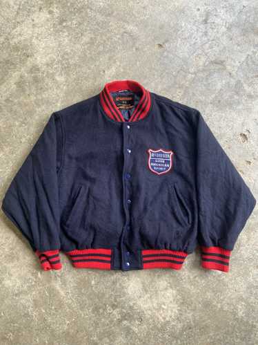ジャケット・アウター 80s McGREGOR short wool bomber jacket 80s McGREGOR short wool bomber jacket