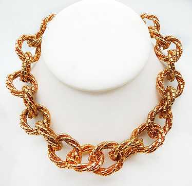Erwin Pearl Chunky Gold Chain Necklace - image 1