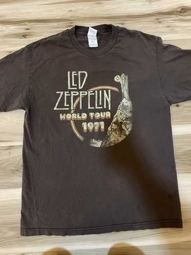 Vintage Led Zeppelin world tour 1971