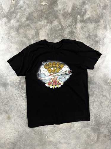 Band Tees Green Day " Dookie " Album Band Tee Blac