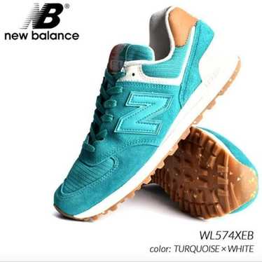 New Balance New Balance NB 574 WL574XEB Turquoise - image 1