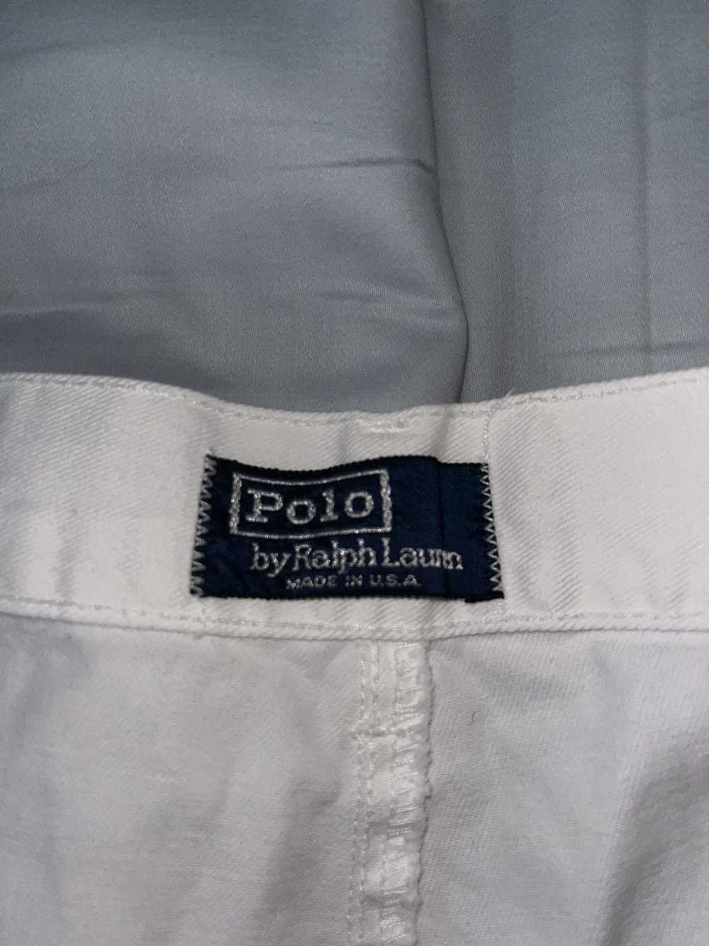 Polo Ralph Lauren White Polo Shorts - image 3