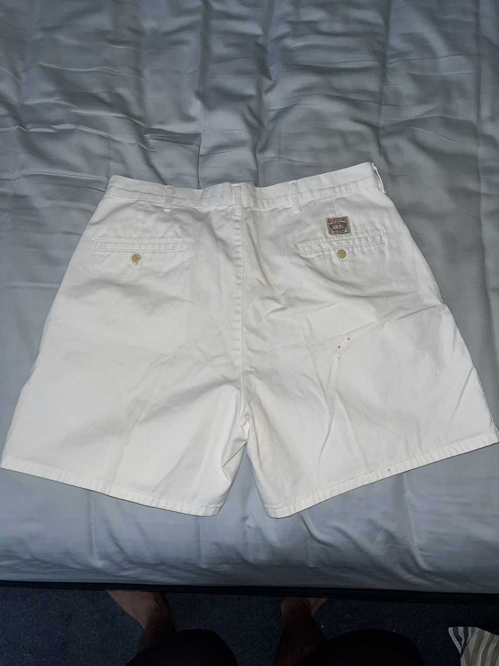 Polo Ralph Lauren White Polo Shorts - image 4