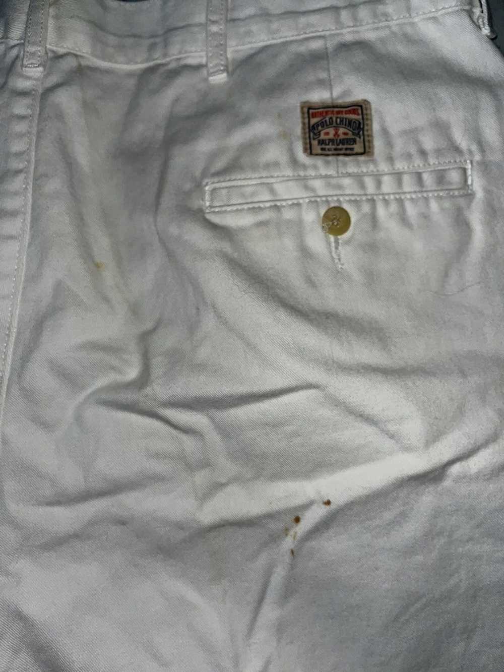 Polo Ralph Lauren White Polo Shorts - image 5