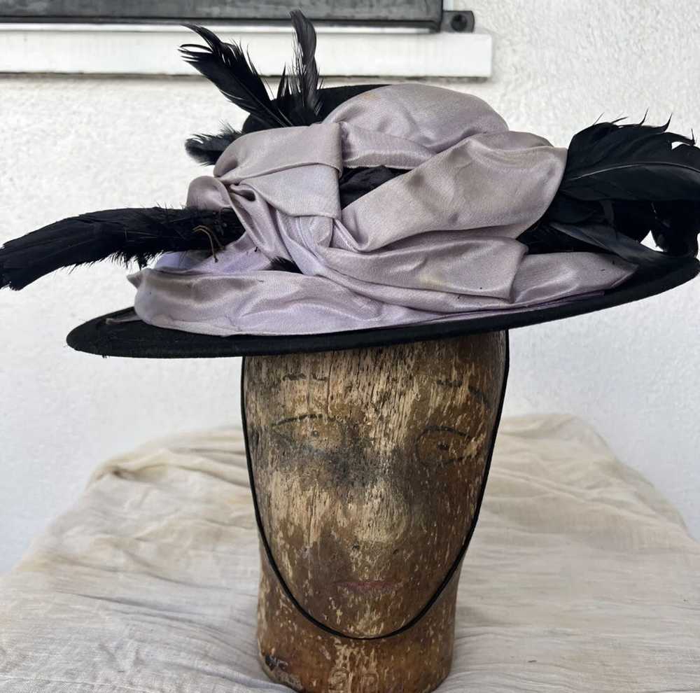Vintage 1930s feather hat - image 5