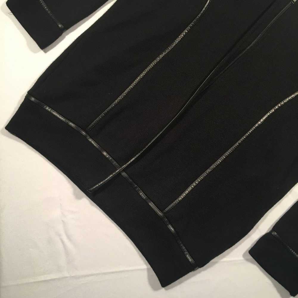 Other CACHEMIRAS CC Black Merino Wool Zip up Swea… - image 5