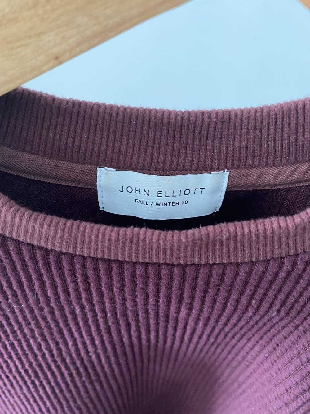 John Elliott John Elliott Burgundy Corduroy Sweat… - image 4