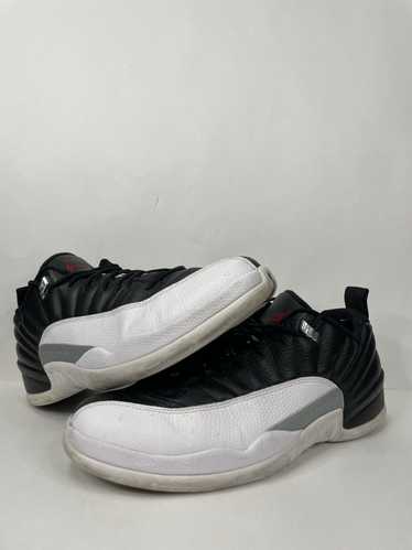 Nike Air Jordan XII 12 Low Retro Golf Cleats Playoff Black White Red DH4120  010, GmarShops Marketplace