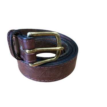 Handmade Vintage Leather Custom Made Men's Belt s… - image 1