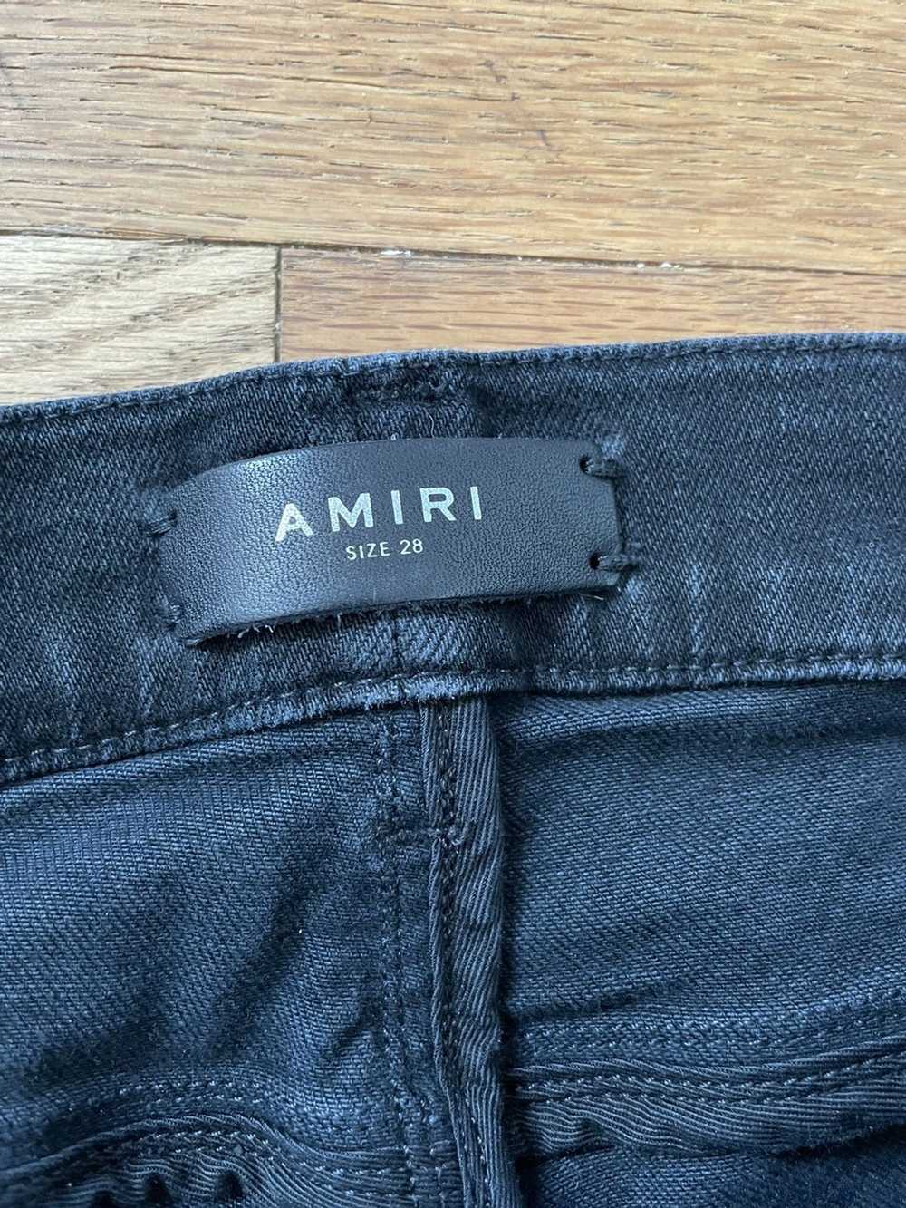 Amiri Amiri Stack Jeans - Washed Blk - image 4