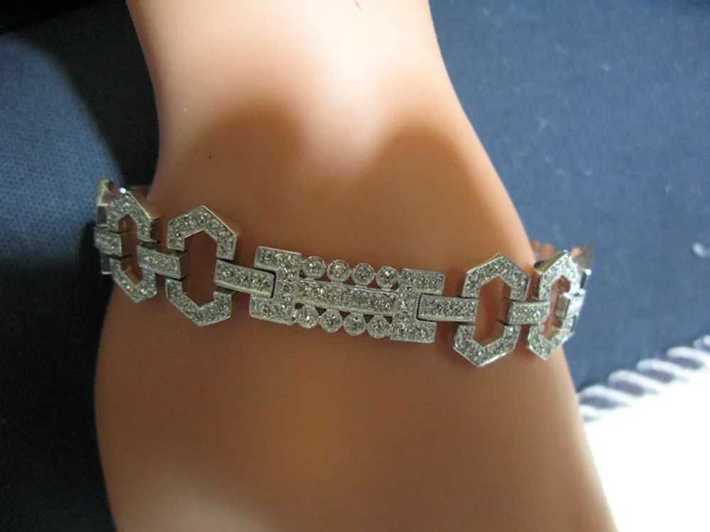 Jenna Nicole Crystal Bracelet 7..5 Inches - image 2