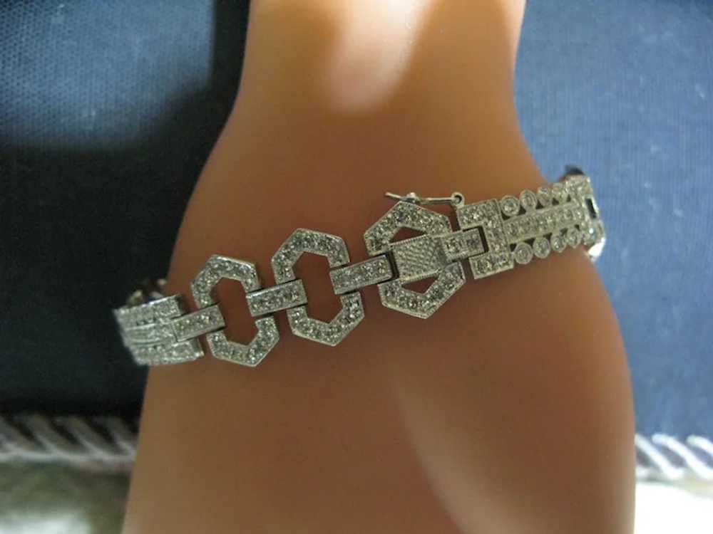 Jenna Nicole Crystal Bracelet 7..5 Inches - image 3