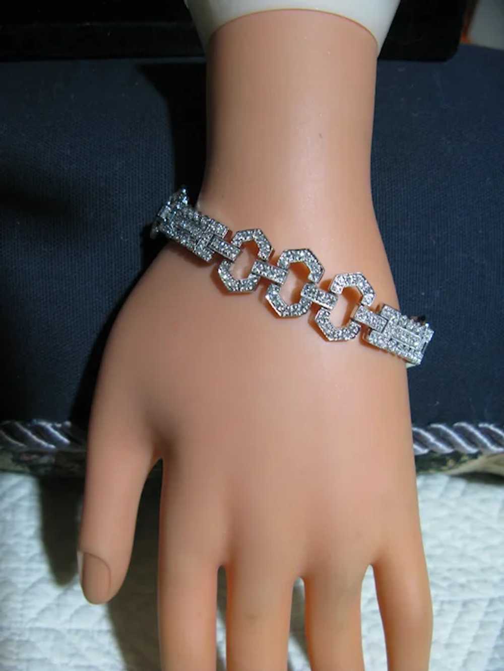 Jenna Nicole Crystal Bracelet 7..5 Inches - image 8