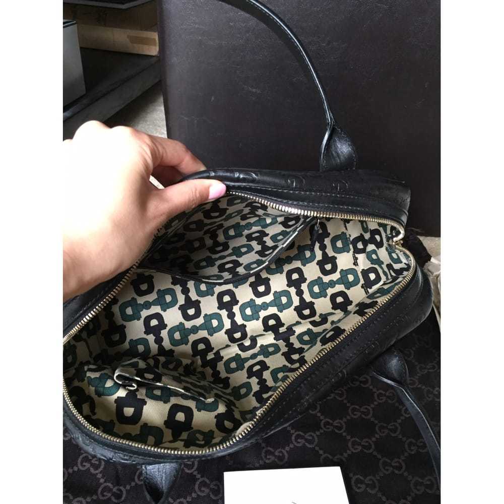 Gucci Boston leather handbag - image 5