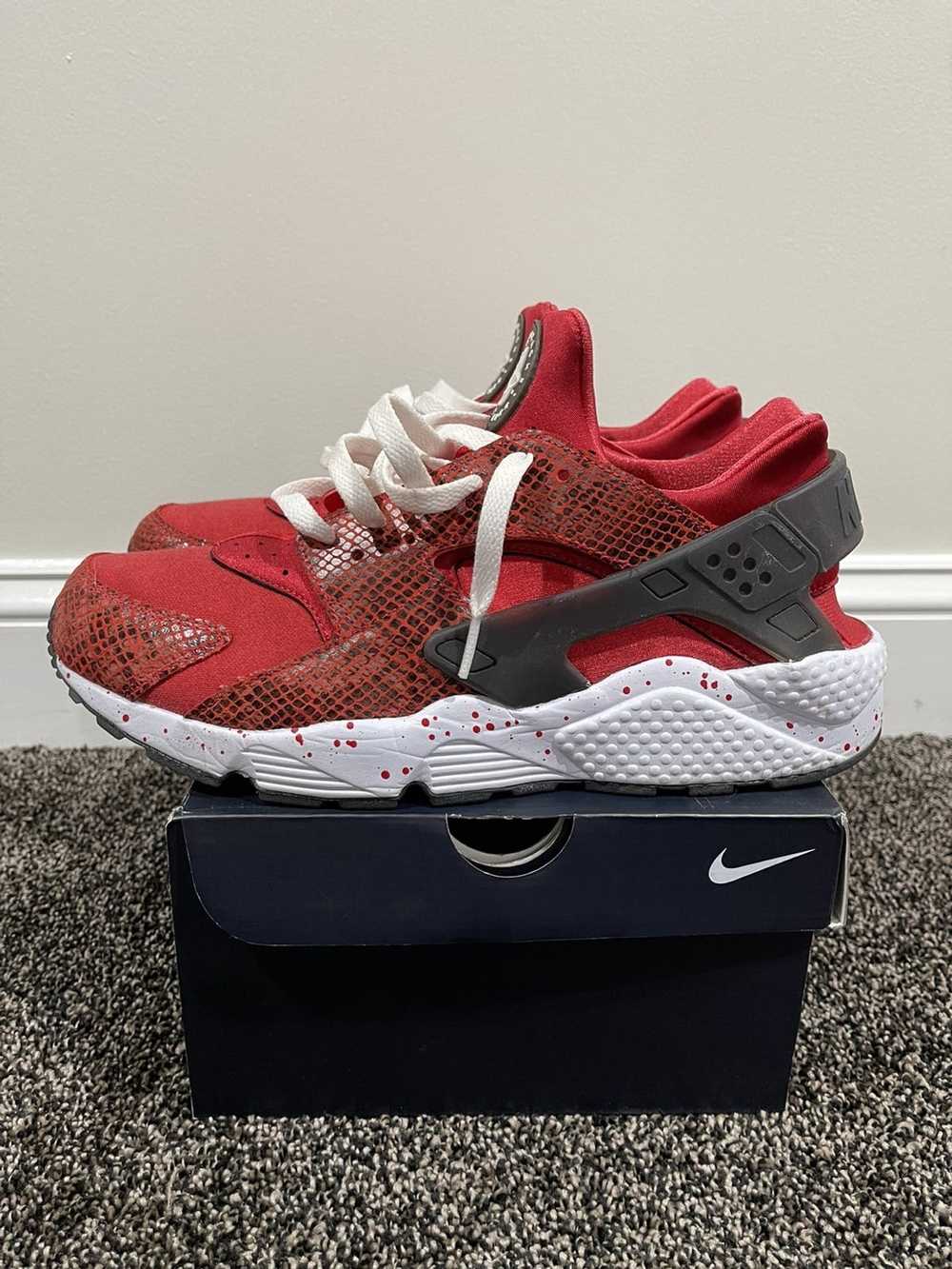 Nike Nike Air Huarache 2015 Premium ID Red Safari… - image 2