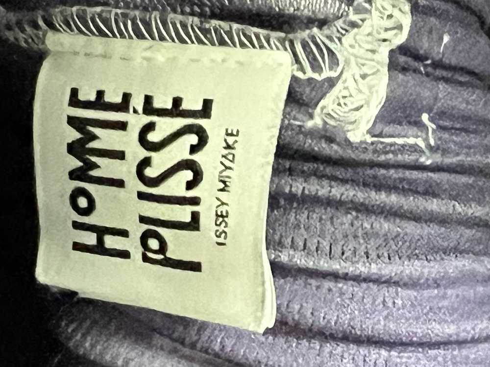Issey Miyake Homme Plisse Striped Trucker Jacket - image 9