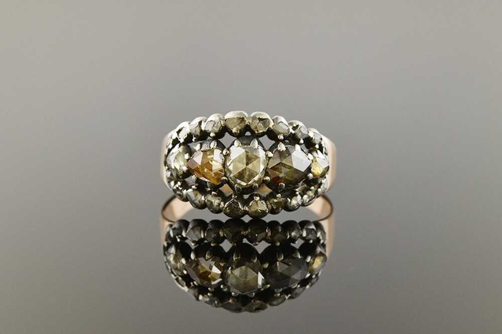Georgian Diamond Ring - image 1
