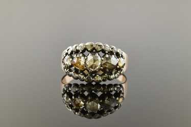 Georgian Diamond Ring - image 1