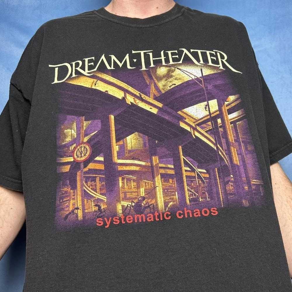 Band Tees × Vintage vintage dream theater band t-… - image 1