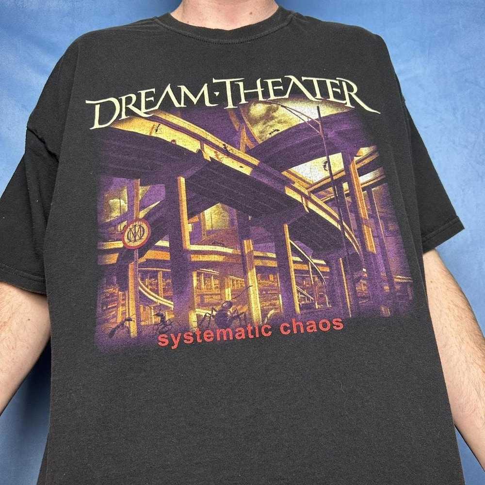 Band Tees × Vintage vintage dream theater band t-… - image 4