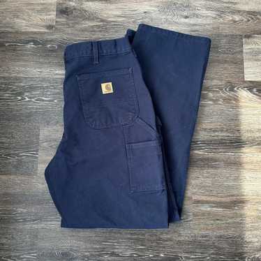 Carhartt carhartt navy work pants - image 1